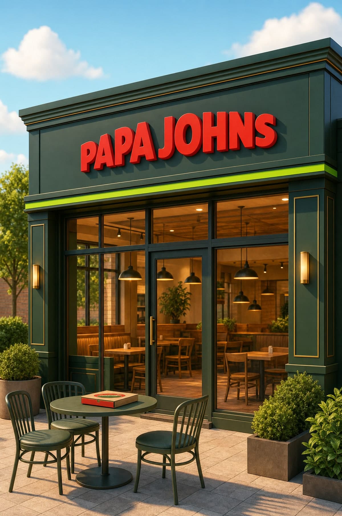 Ресторан Papa Johns — кейс